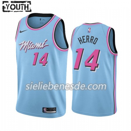 Kinder NBA Miami Heat Trikot Tyler Herro 14 Nike 2019-2020 City Edition Swingman